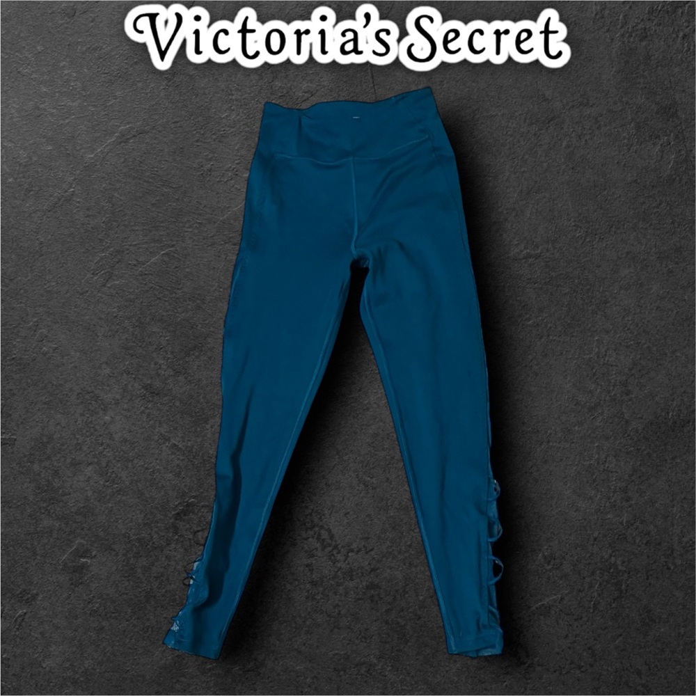 HTF Victoria’s Secret VSX Prussian blue Flow Sweat On Point Exposed